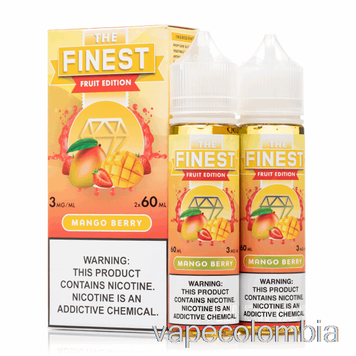 Vape Recargable Mango Berry - La Mejor Edición De Frutas - 120ml 6mg